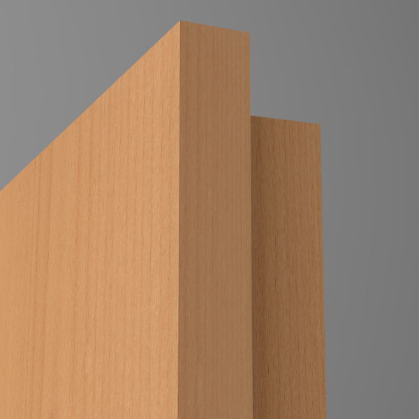 Innentür Furnier Buche mit Eckkante