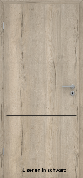 Lisenentür LISO L3 mit Designkante