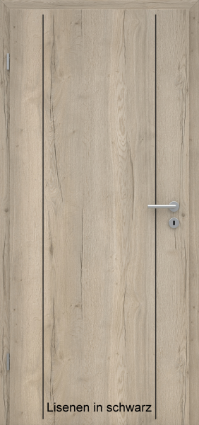 Lisenentür LISO L6 mit Designkante