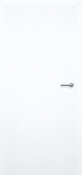 Tür + Zarge stumpfeinschlagend Typ OS (= ohne Schlüsselloch)