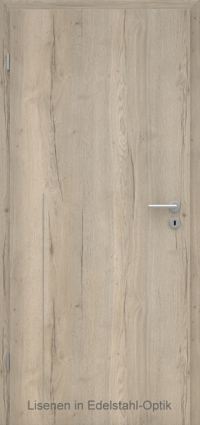 Lisenentür LISO L8 mit Designkante