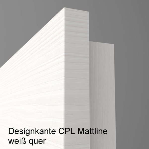 Tür Designkante mit Lichtausschnitt LA XL