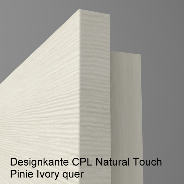 Tür Designkante mit Lichtausschnitt LA008/DS