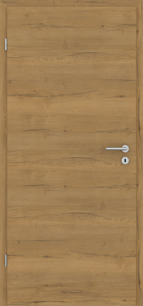 Tür CPL Natural Touch Fachwerk Eiche Honig quer