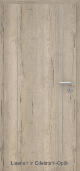 Lisenentür LISO L6 mit Designkante