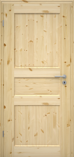 Massivholztür NATURA Fichte 3G