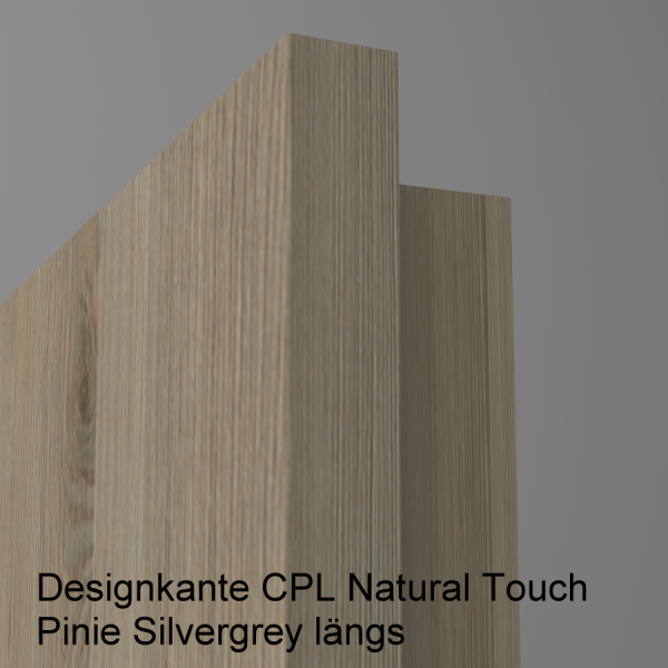 Tür Designkante mit Lichtausschnitt LA008/DS