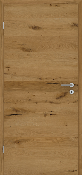 Tür Furnier ANTIK Eiche Natur matt-lackiert **quer**