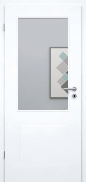 Füllungstür RIVA 2G LA extraweiß