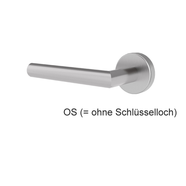 Türgriff JANA Edelstahl mit runden Rosetten