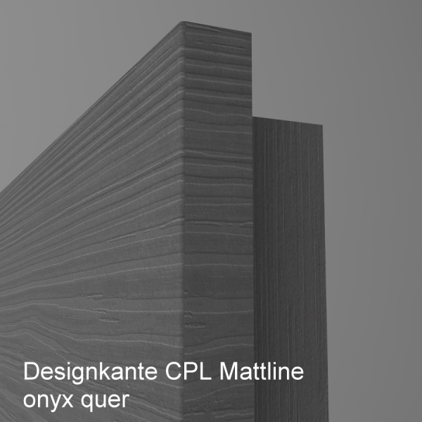 Tür Designkante mit Lichtausschnitt LA XL