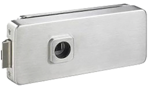 Glastürschloss + Band-Set PURE Edelstahl