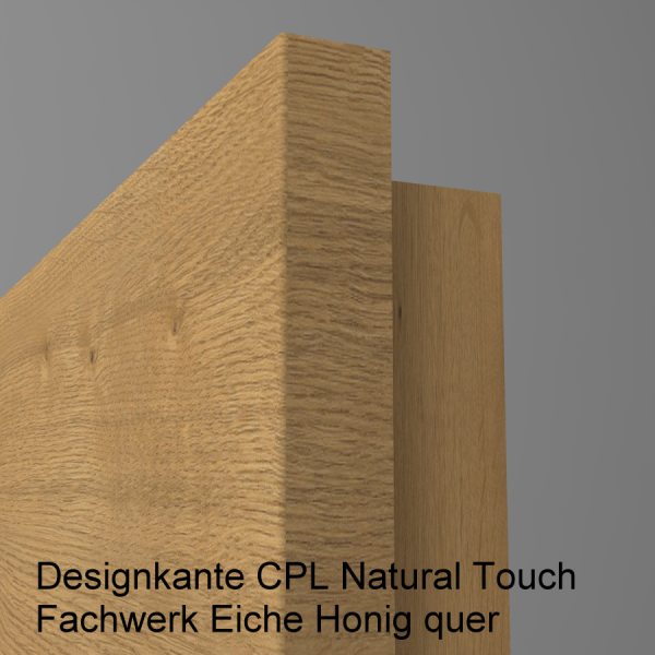 Tür Designkante mit Lichtausschnitt LA008/DS