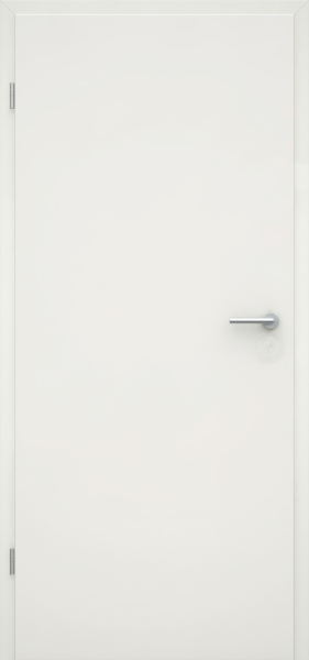 Tür "OS" CPL weiß mit Rundkante
