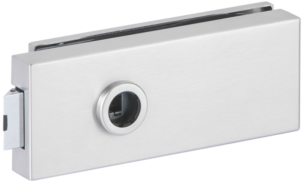 Glastürschloss + Band-Set SMART Edelstahl