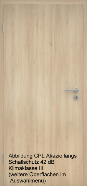 Wohnungseingangstür S42 Klimaklasse III mit Designkante