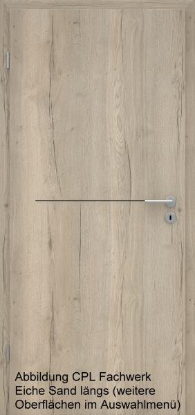 Lisenentür LISO L7 mit Designkante