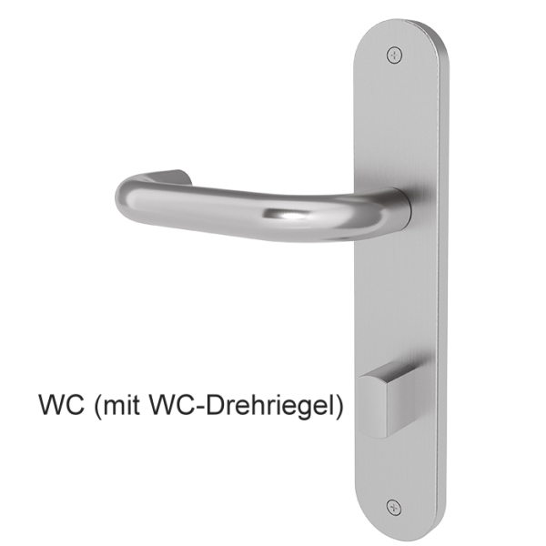 Türgriff BORKUM mit gerundetem Langschild