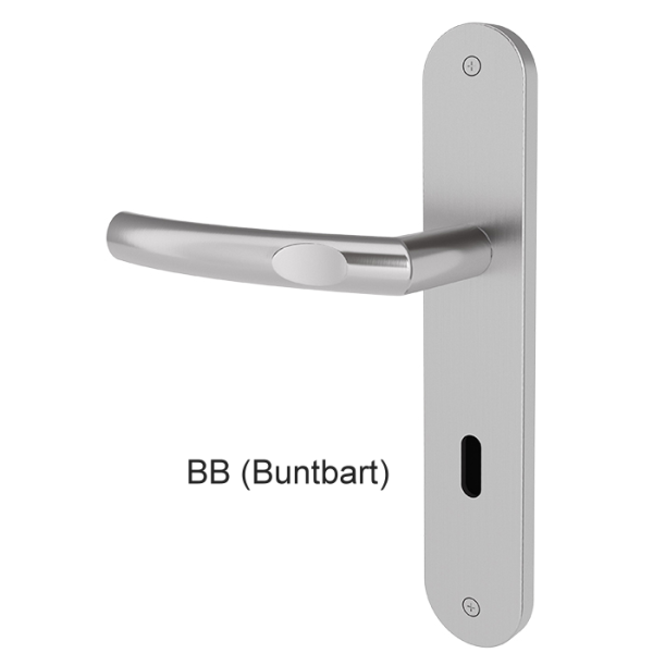 Türgriff ILSA mit gerundetem Langschild