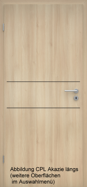 Lisenentür LISO L2 mit Designkante