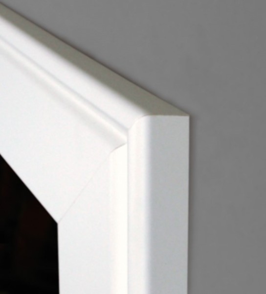 Zarge Profil D1 für Wohnungseingangstüren, Ganzglastüren + Holzglastüren