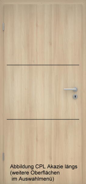 Lisenentür LISO L3 mit Designkante