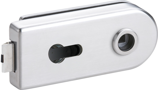 Glastürschloss + Band-Set CLASSIC Edelstahl