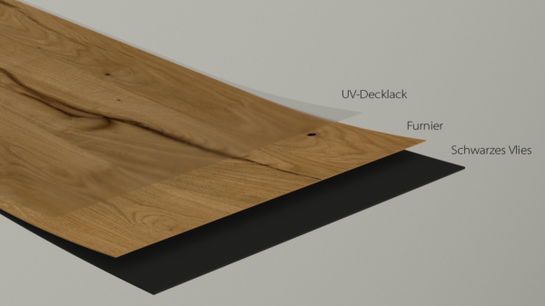 Tür Furnier ANTIK mit Glasmotiv Sand 48 auf weißem Glas