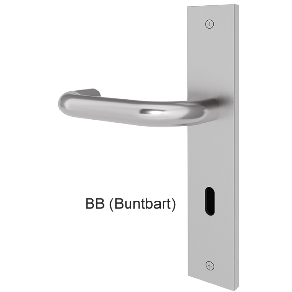Türgriff BORKUM mit eckigem Langschild