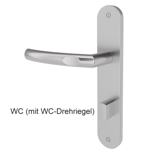 Türgriff ILSA mit gerundetem Langschild