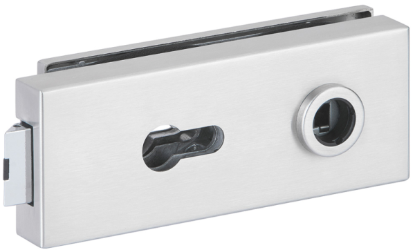 Glastürschloss + Band-Set SMART Edelstahl