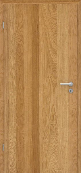 Tür Furnier PLANKENEICHE Natur geölt **längs**