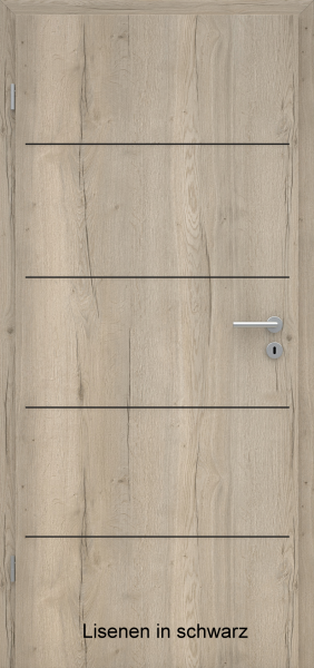 Lisenentür LISO L1 mit Designkante