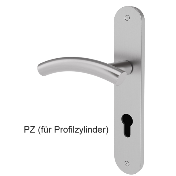 Türgriff SYLT mit gerundetem Langschild