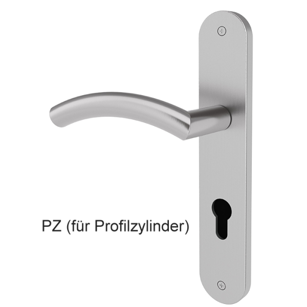 Türgriff HELGOLAND mit gerundetem Langschild