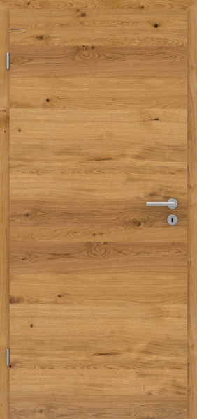 Tür Furnier Asteiche Natur geölt **quer**