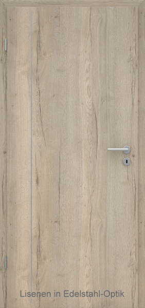 Lisenentür LISO L4 mit Designkante