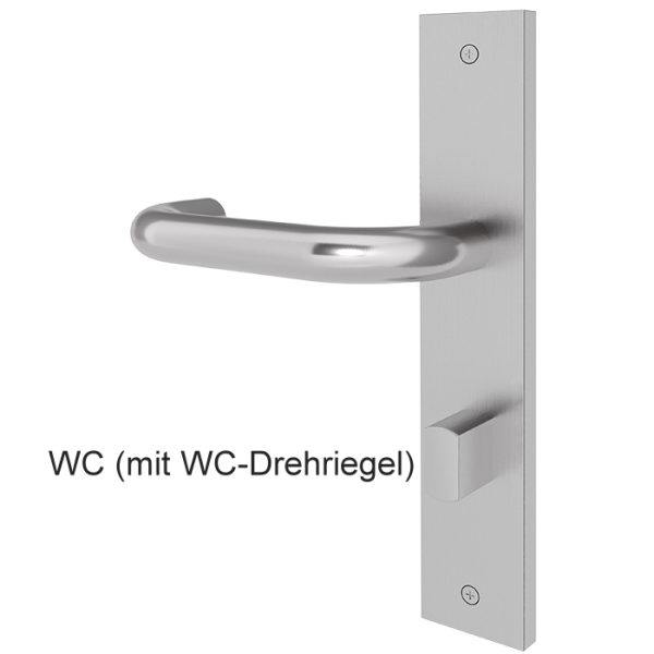 Türgriff BORKUM mit eckigem Langschild