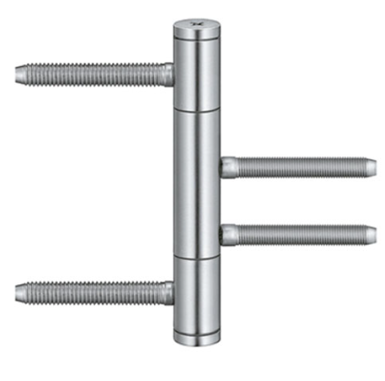 3teilige Türbänder V0026 mattschwarz