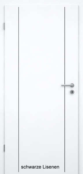Lisenentür LISO L6 mit Designkante