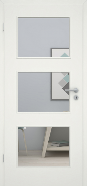 Tür Rundkante mit Lichtausschnitt LA003