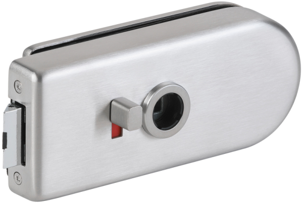 Glastürschloss + Band-Set CLASSIC Edelstahl