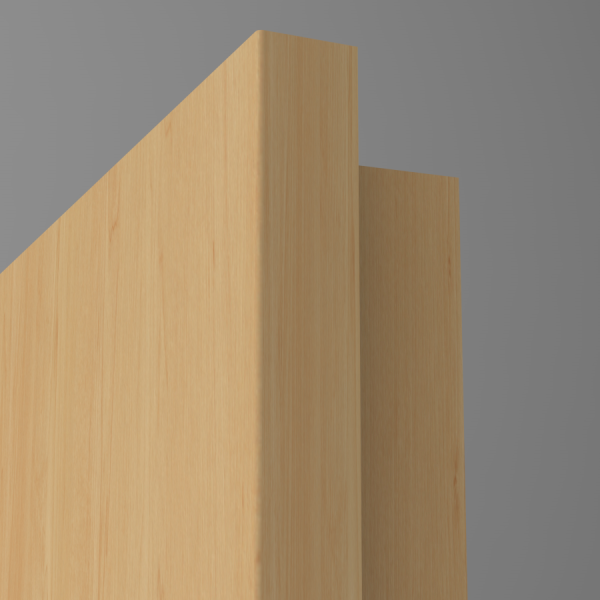 Tür CPL Ahorn mit Designkante