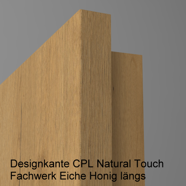 Tür Designkante mit Lichtausschnitt LA008/DS