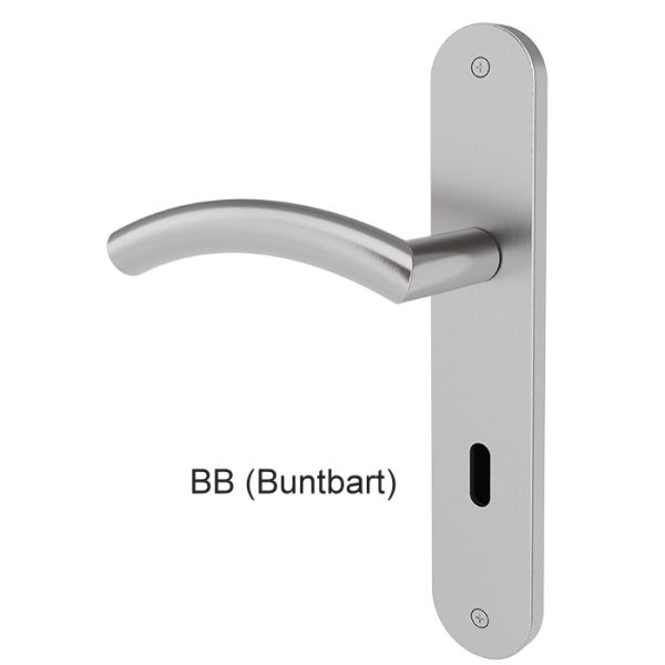 Türgriff HELGOLAND mit gerundetem Langschild