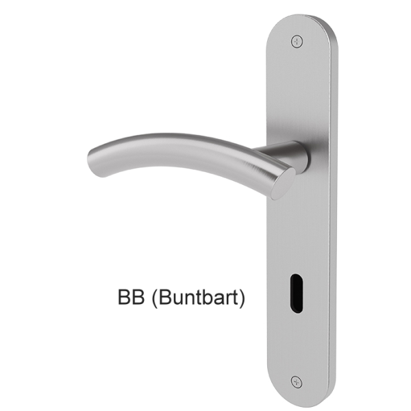 Türgriff SYLT mit gerundetem Langschild