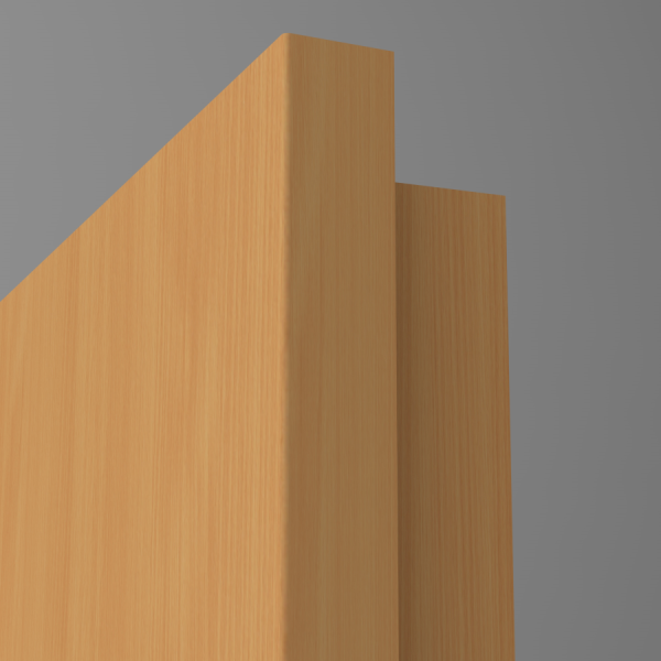 Tür CPL Buche mit Designkante