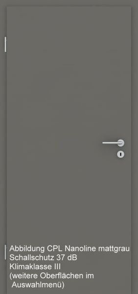 Wohnungseingangstür S37 Klimaklasse III mit Designkante