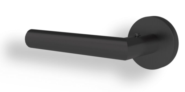 Smart2Lock Türgriff JANA mattschwarz DIN R