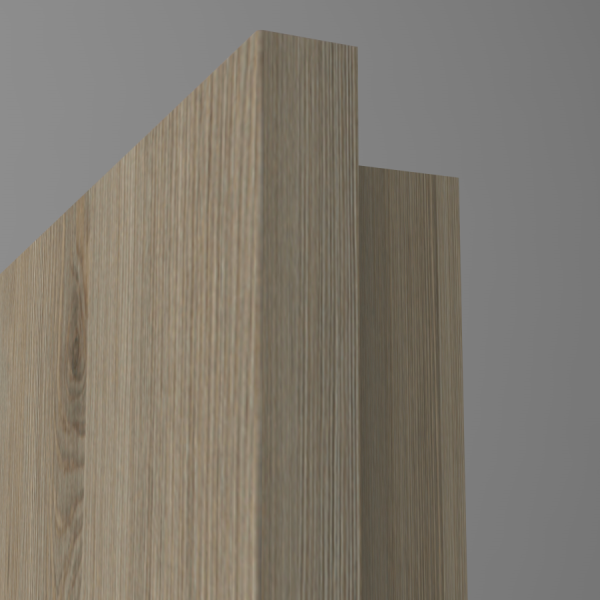 Tür CPL Natural Touch Pinie Silvergrey längs